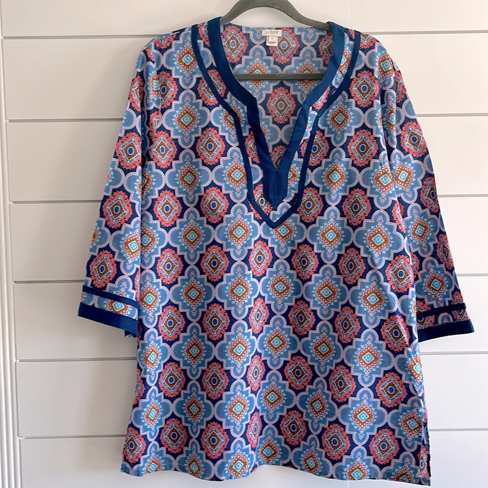 J. Crew cotton Tunic Top